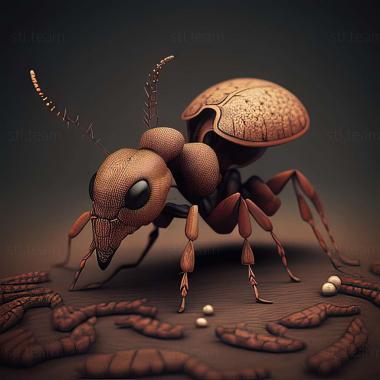 3D model Pheidole allarmata (STL)